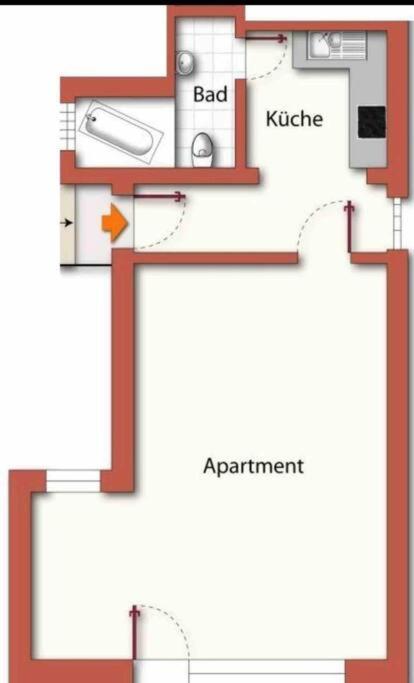 Studioappartement Mit Privatgarten In Ruhiger Wohnsiedlung ノイミュンスター エクステリア 写真